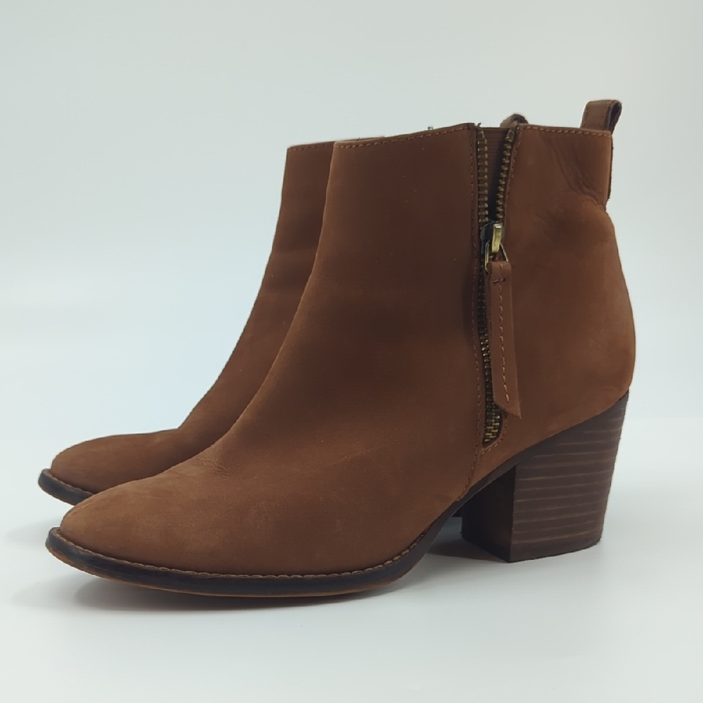 BLONDO Vegas II Waterproof Heeled Booties Ankle Boots Sz 9.5